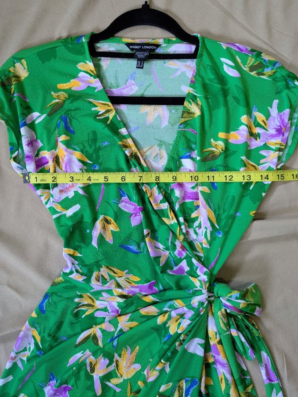Maggie London Wrap Around Dress - Picture 5 of 8